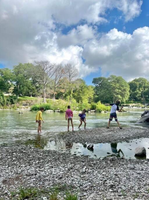 The River Haven - Sleeps 32 - On Guadalupe River シギーン エクステリア 写真