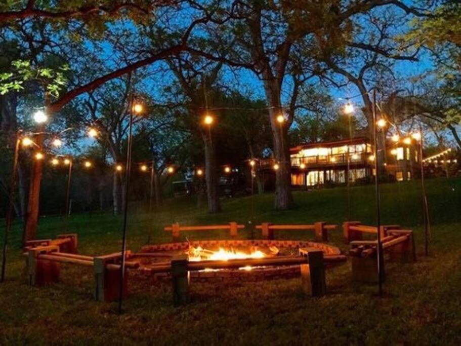 The River Haven - Sleeps 32 - On Guadalupe River シギーン エクステリア 写真