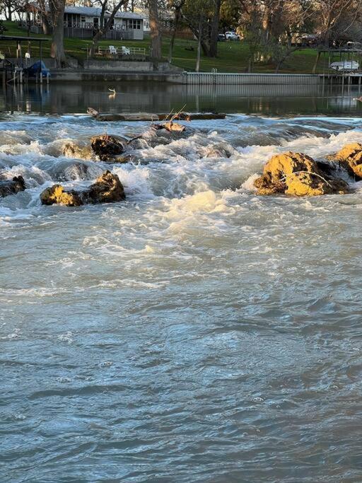 The River Haven - Sleeps 32 - On Guadalupe River シギーン エクステリア 写真